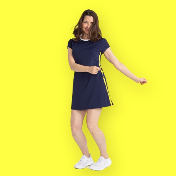 Kinona *FINAL DROP* Golf Tennis Shortsleeved Dress w/ shorts NWT - Picture 7 of 12